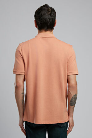 Twins Erkek Polo Yaka T-Shirt Somon