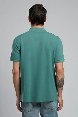 Twins Erkek Polo Yaka T-Shirt Çağla Yeşili