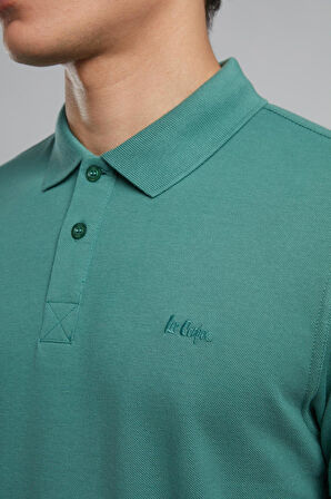 Twins Erkek Polo Yaka T-Shirt Çağla Yeşili