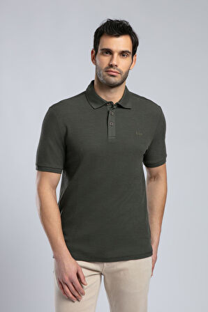 Tylen Erkek Polo Yaka T-Shirt Olive