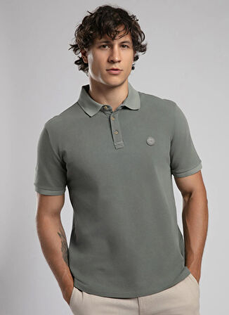 Lee Cooper Polo T-Shirt, 2XL, Haki