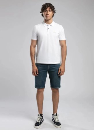 Lee Cooper Beyaz Erkek Polo T-Shirt 252 LCM 242017 RESAO BEYAZ