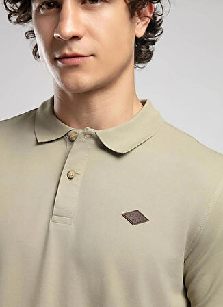 Lee Cooper Açık Haki Erkek Polo T-Shirt 252 LCM 242017 RESAO A. HAKİ