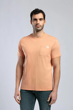 Vincent Erkek O Yaka T-Shirt Somon