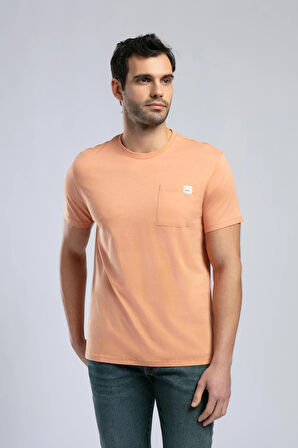 Vincent Erkek O Yaka T-Shirt Somon