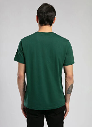 Lee Cooper Yuvarlak Yaka Zümrüt Yeşili Erkek T-Shirt 252 LCM 242023 STEW ZÜMRÜT