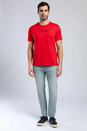 Patrico Erkek O Yaka T-Shirt Kırmızı