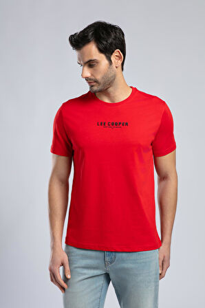 Patrico Erkek O Yaka T-Shirt Kırmızı