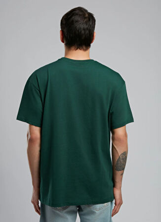 Lee Cooper Yuvarlak Yaka Zümrüt Yeşili Erkek T-Shirt 252 LCM 242026 ANDREA ZÜMRÜT