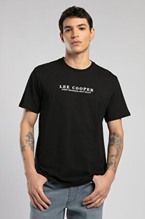Antonia Erkek O Yaka T-Shirt Siyah