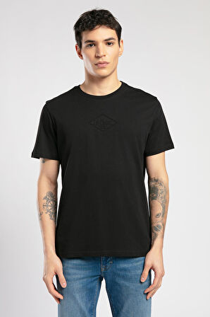 Mattias Erkek O Yaka T-Shirt Siyah