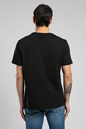 Mattias Erkek O Yaka T-Shirt Siyah