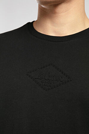Mattias Erkek O Yaka T-Shirt Siyah