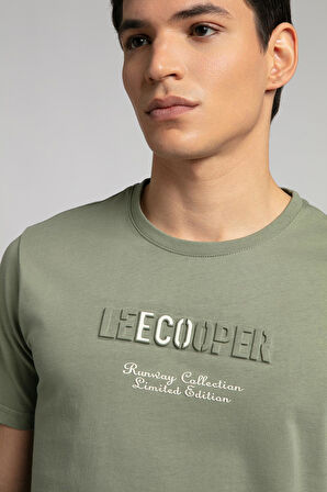 Desav Erkek O Yaka T-Shirt Haki