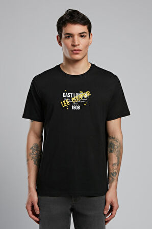 Orsino Erkek O Yaka T-Shirt Siyah