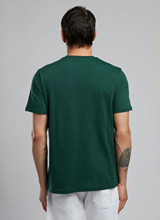 Lee Cooper Yuvarlak Yaka Zümrüt Yeşili Erkek T-Shirt 252 LCM 242039 EMBER ZÜMRÜT