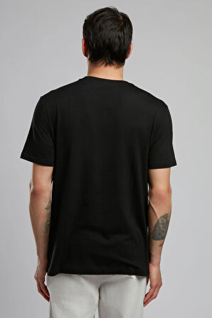 Capela Erkek O Yaka T-Shirt Siyah