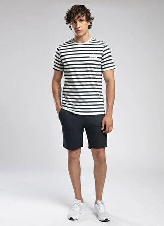 Lee Cooper Yuvarlak Yaka Gri Erkek T-Shirt 252 LCM 242064 EDDY EKRU-GRİ