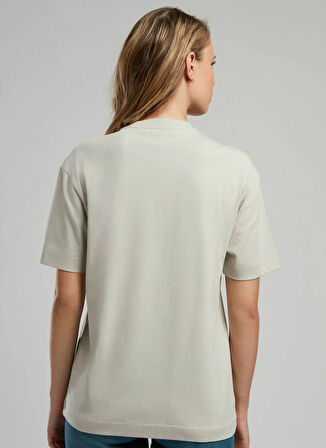 Lee Cooper Klasik Yaka Baskılı Taş Kadın T-Shirt 252 LCF 242005 WAVE TAŞ