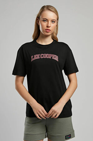Nina Kadın O Yaka T-Shirt Siyah