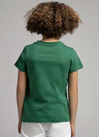 Lee Cooper Baskılı Yeşil Erkek Çocuk T-Shirt 252 LCB 242002