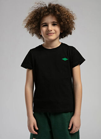 Lee Cooper Baskılı Siyah Erkek Çocuk T-Shirt 252 LCB 242008