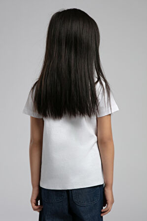 Newry Kız Çocuk T-Shirt Beyaz