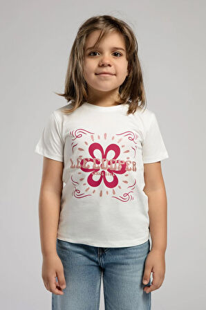 Exeter Kız Çocuk T-Shirt Ekru