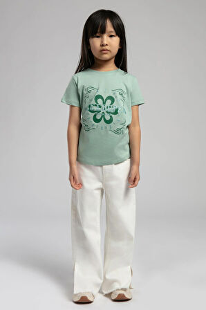 Exeter Kız Çocuk T-Shirt Mint