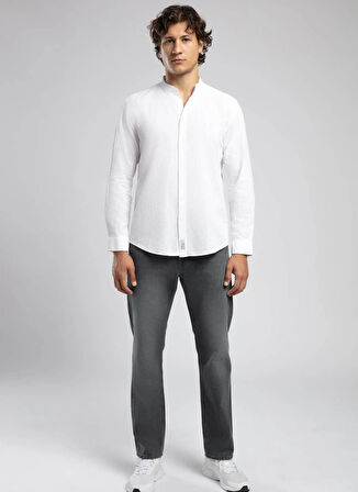 Lee Cooper Regular Fit Beyaz Erkek Gömlek 252 LCM 241013 JULSA BEYAZ