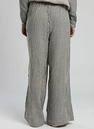 Lee Cooper Standart Bel Straight Siyah - Ekru Kadın Pantolon 252 LCF 221005 REESE SİYAH-EKRU
