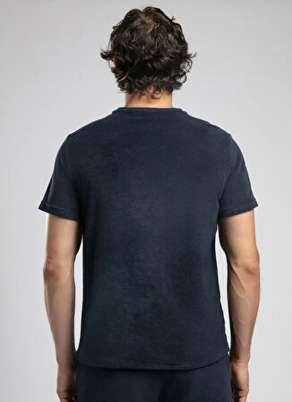 Lee Cooper Yuvarlak Yaka Lacivert Erkek T-Shirt 252 LCM 242008 NAUL LACİVERT