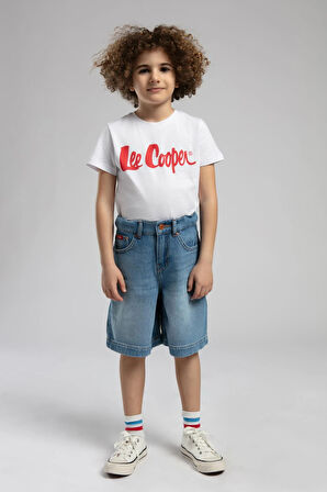 Chester 1 Erkek Çocuk Jean Şort Denim