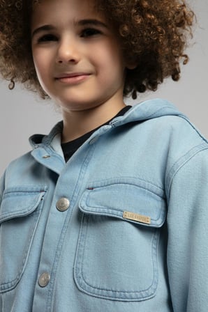Texas Erkek Çocuk Jean Gömlek Denim
