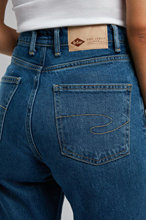 Clara Kadın Jean Pantolon Posey Blue Mid