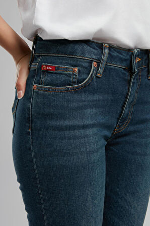 Susie Kadın Jean Pantolon Roxy Cop Mid