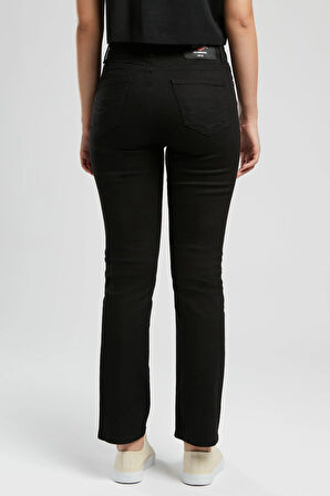 Susie Kadın Jean Pantolon Siyah Sanbourne Black