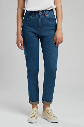 Marlyn Kadın Jean Pantolon Rainbow Blue