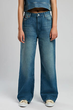 Pearl Kadın Jean Pantolon Rastaban Blue Light