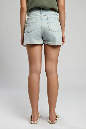 Holly 2 Kadın Jean Şort Denim