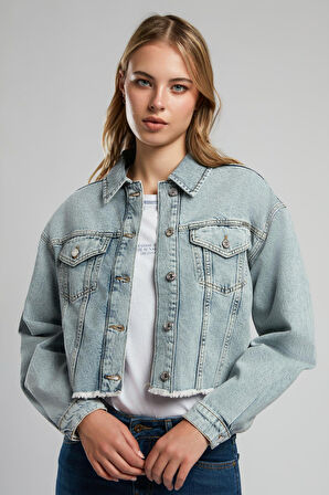 Freya Kadın Jean Ceket Denim