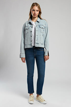 Valery Kadın Jean Ceket Denim