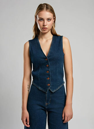Lee Cooper Kadın Yelek 252 LCF 135001 PERU DENIM
