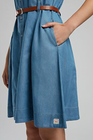 Coty Kadın Jean Elbise Denim
