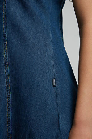 Brian Kadın Jean Elbise Denim