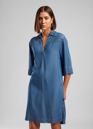 Lacivert Kadın Elbise 252 LCF 144008 MALVERN DENIM