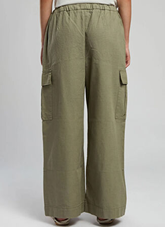 Lee Cooper Standart Bel Straight Açık Haki Kadın Pantolon 252 LCF 221004 PATRICIA A. HAKİ
