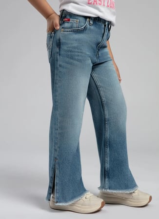 Lee Cooper Mavi Kız Çocuk Denim Pantolon 252 LCG 121001