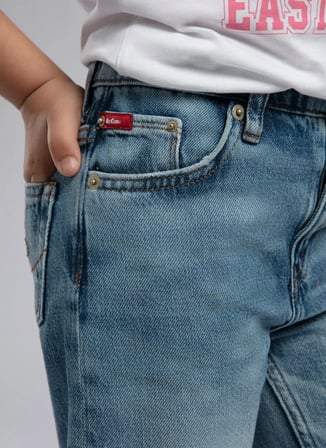 Lee Cooper Mavi Kız Çocuk Denim Pantolon 252 LCG 121001