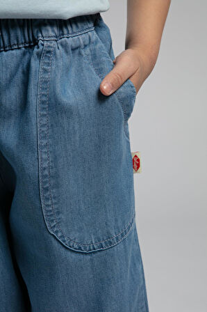 Tanny Kız Çocuk Jean Pantolon Light Blue